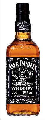 Jack Daniels Tennessee Whiskey 1,0L